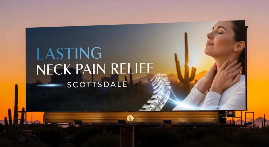 Lasting Neck Pain Relief in Scottsdale